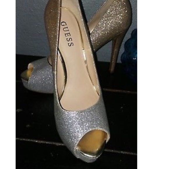 Guess Shoes - ⚡️Final Sale $14 Nice Guess Peep Toe Heels